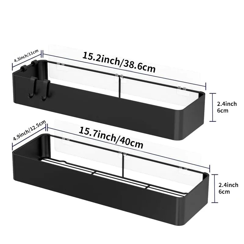 Etagère Murale Douche (Lot de 2)
