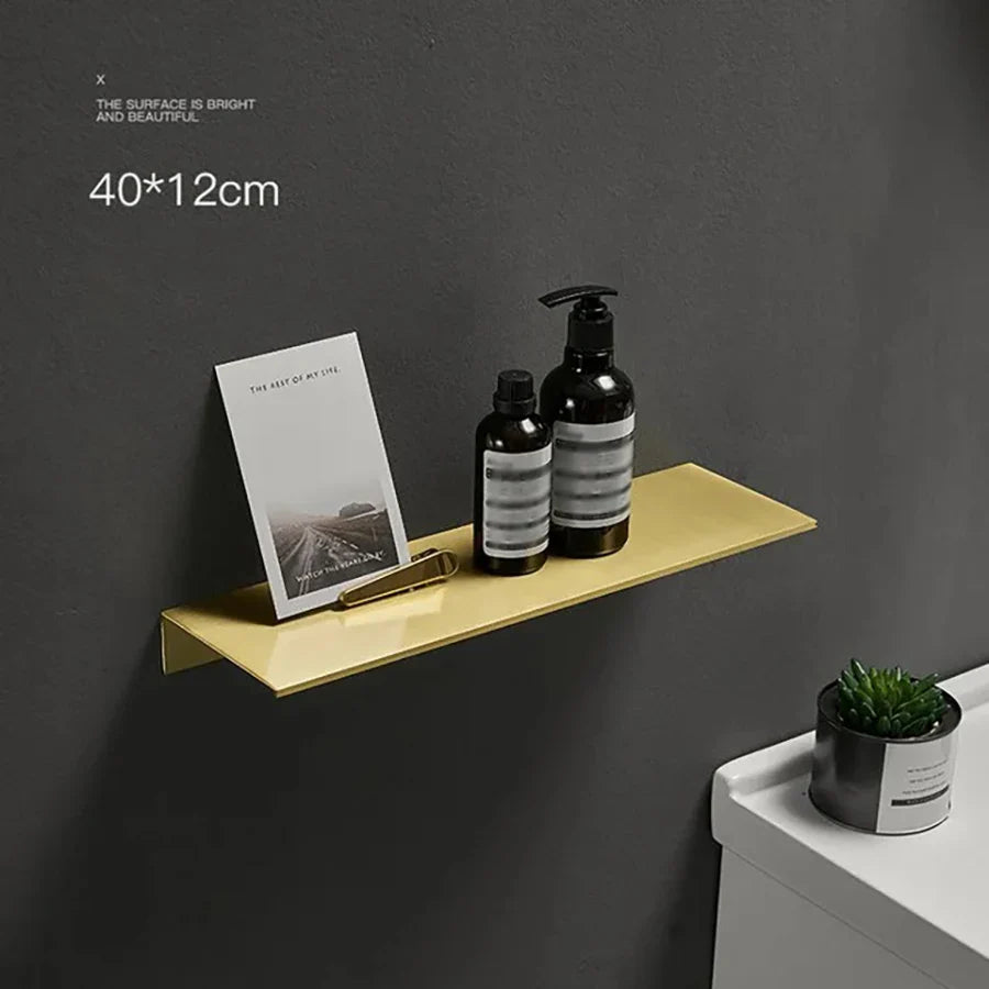 Etagère Murale Dorée Design