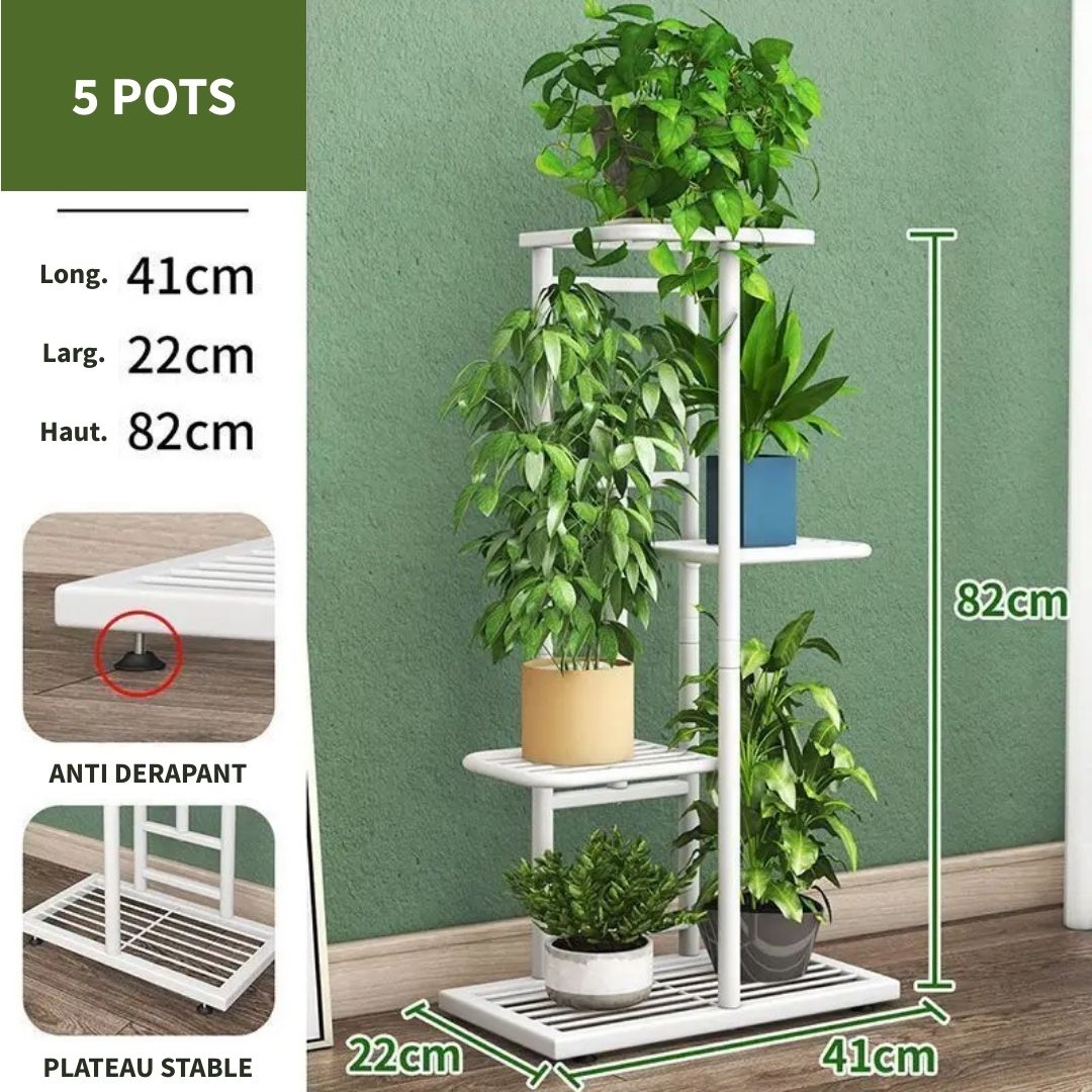 Etagère pour Plantes Extérieur Métal