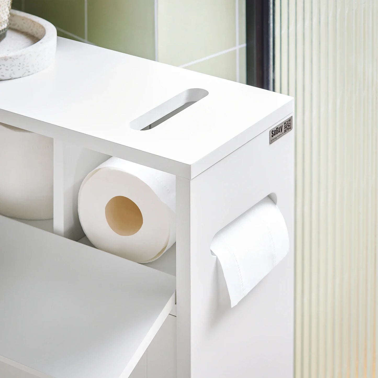 Meuble de Rangement pour WC