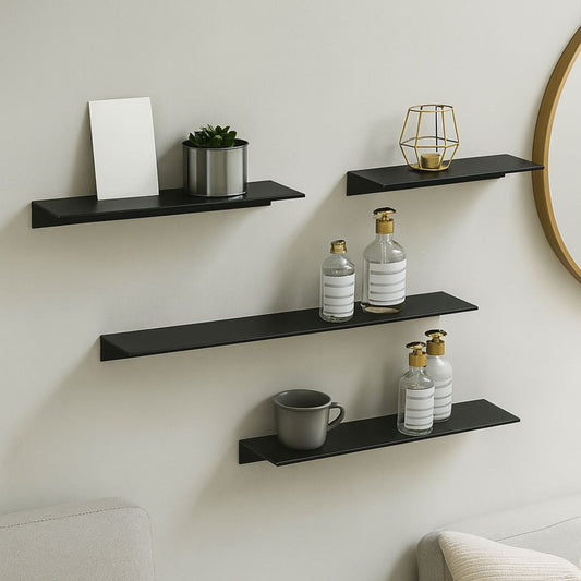 Etagère Murale Noire Design