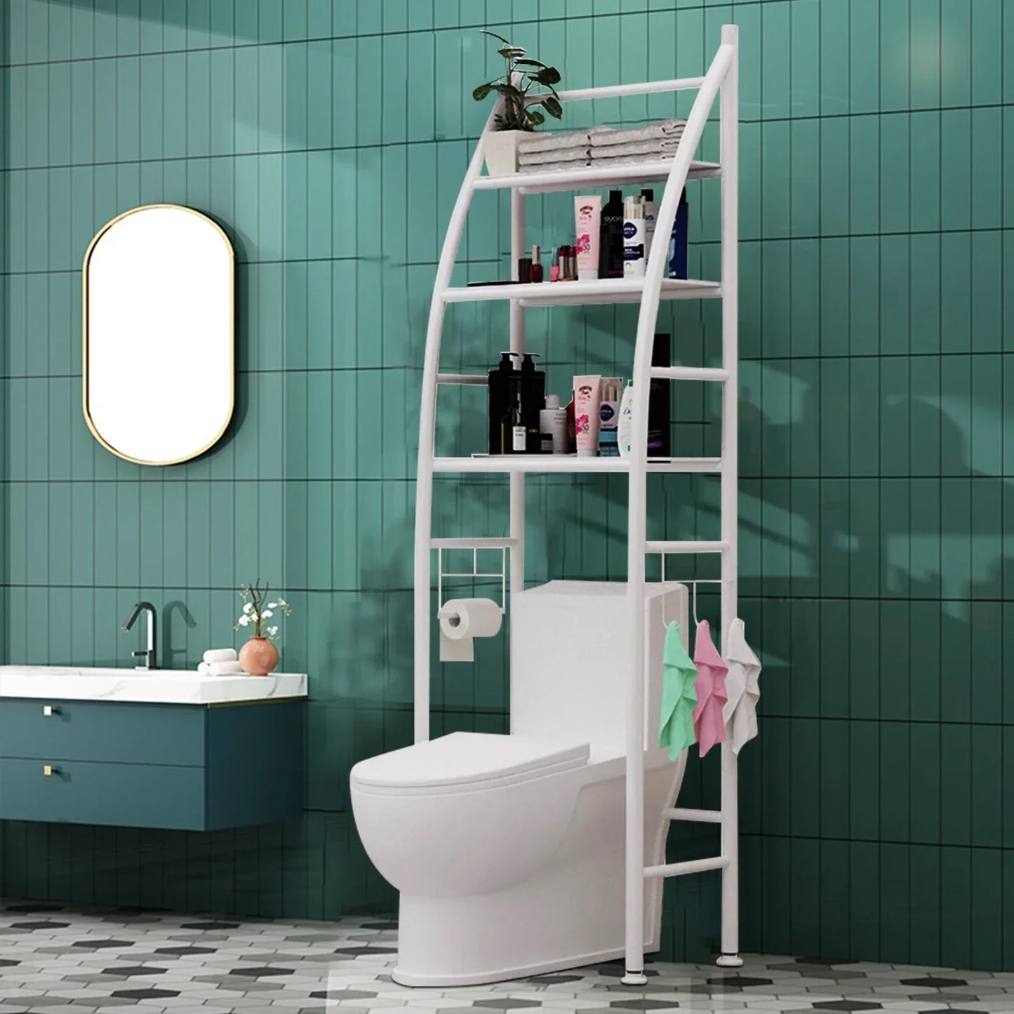 Etagère Toilette pour Petits Espaces