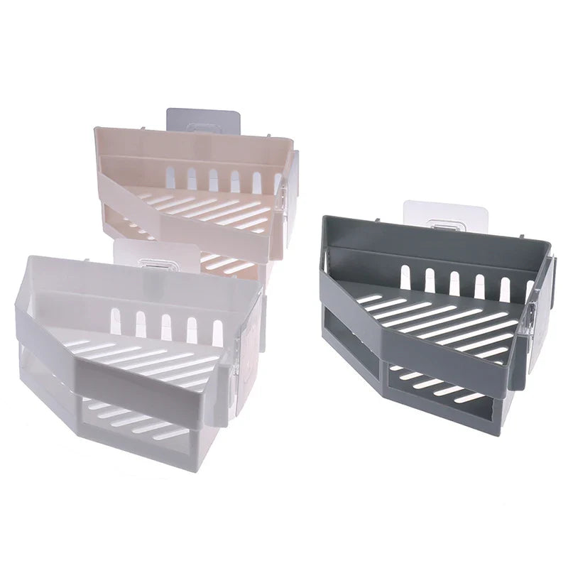Etagère de Douche d'Angle Sans Perçage
