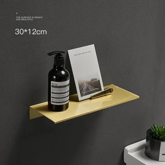 Etagère Murale Dorée Design
