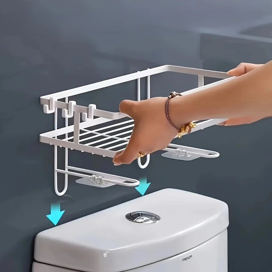 Etagère dessus WC