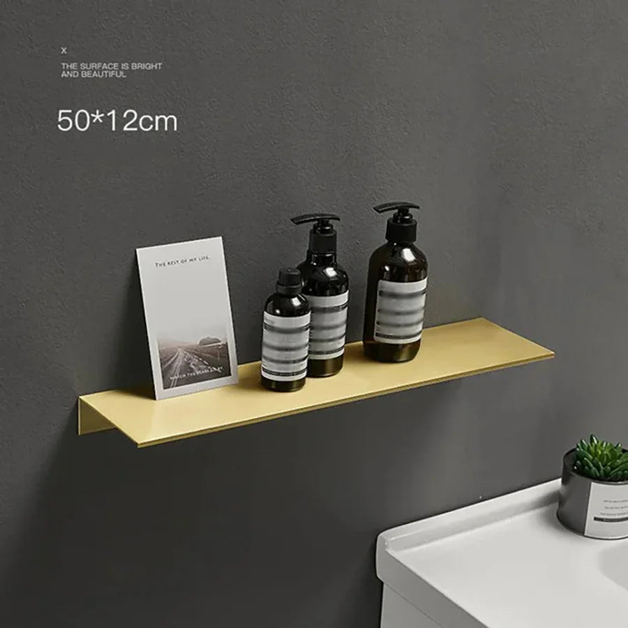 Etagère Murale Dorée Design