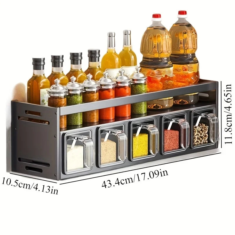 Etagère à Epices Cuisine | Inox