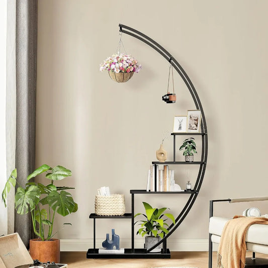 Support pour plantes d'intérieur Demi Lune