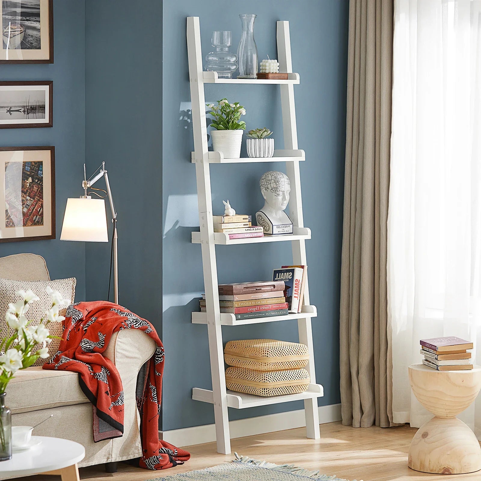 Etagère Echelle Blanche