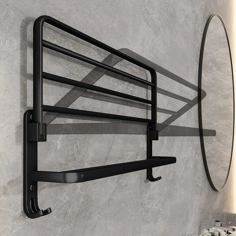Etagère Porte Serviettes Mural