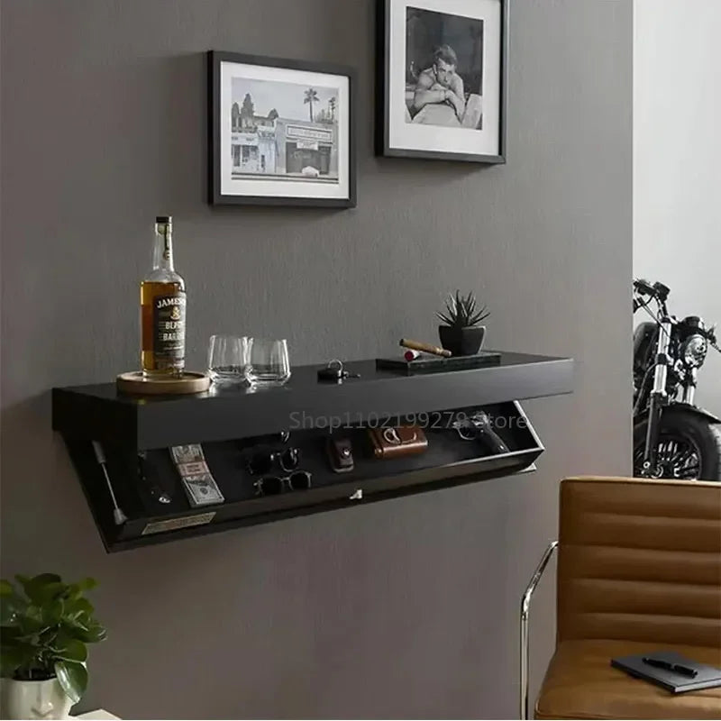 Etagère murale Design Moderne | Compartiment Caché