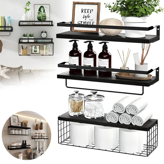 Etagère murale flottante (Lot de 3)