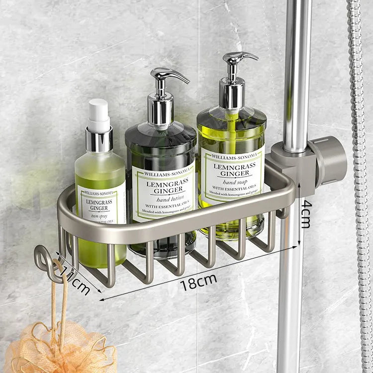Etagère Salle de Bain | Panier de Douche Aluminium
