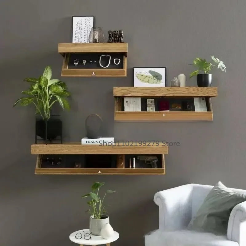 Etagère murale Design Moderne | Compartiment Caché