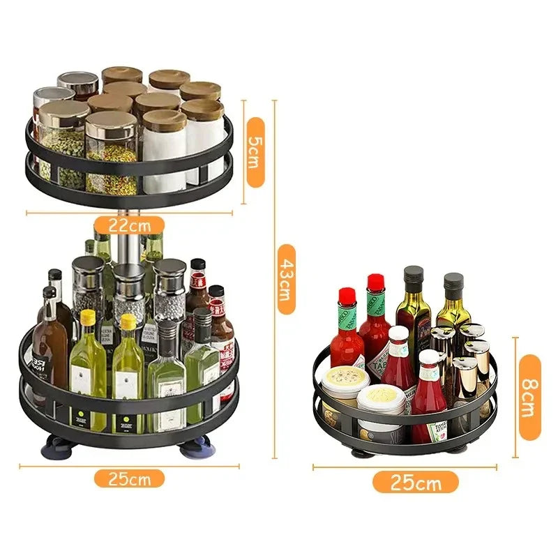 Etagère Rotative Cuisine 360°