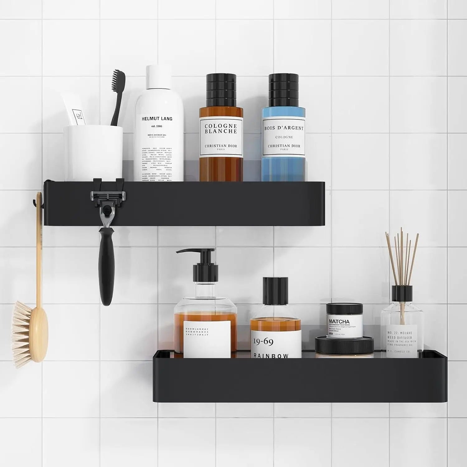 Etagère Murale Douche (Lot de 2)