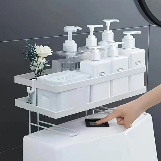 Etagère dessus WC