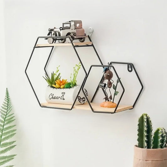 Etagère Murale en Métal Décorative