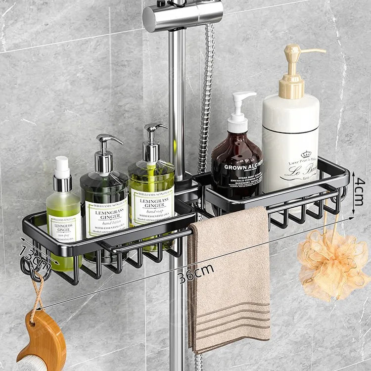 Etagère Salle de Bain | Panier de Douche Aluminium