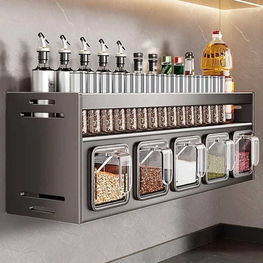 Etagère à Epices Cuisine | Inox