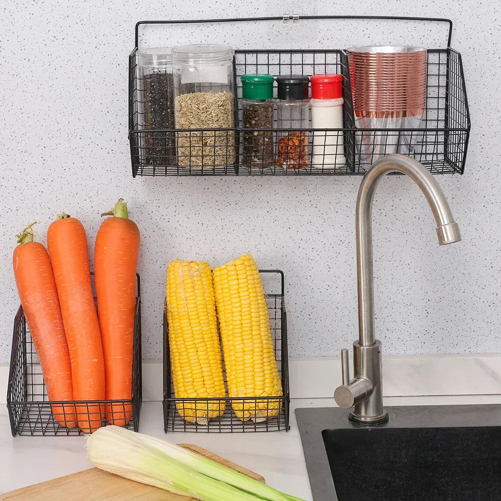 Etagère Murale Noire Cuisine