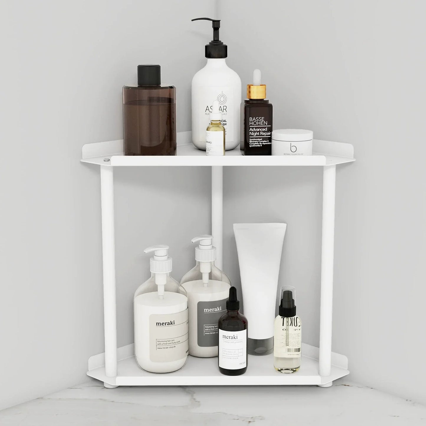 Etagère d'Angle Salle de Bain