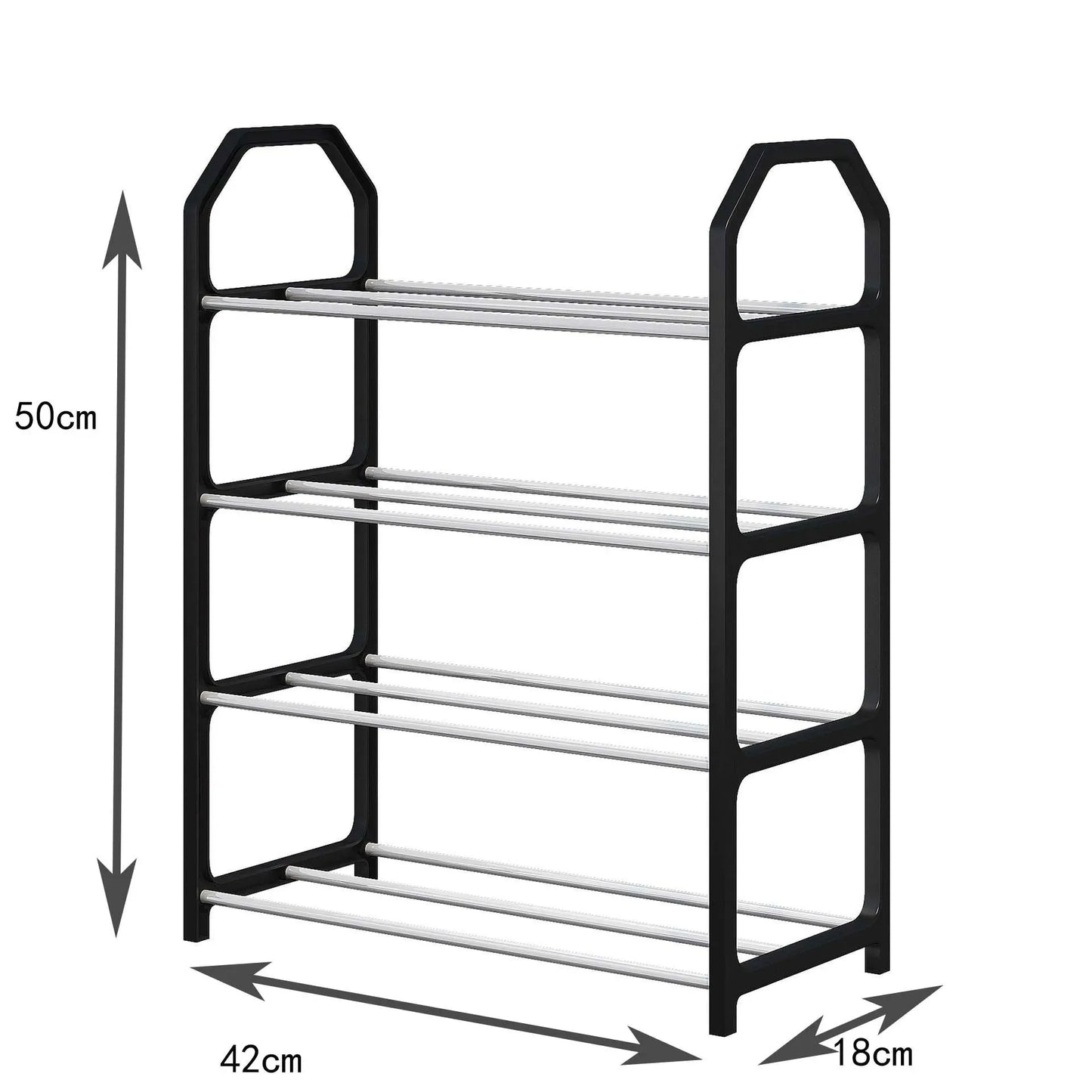 Petite étagère Chaussure à 4 niveaux