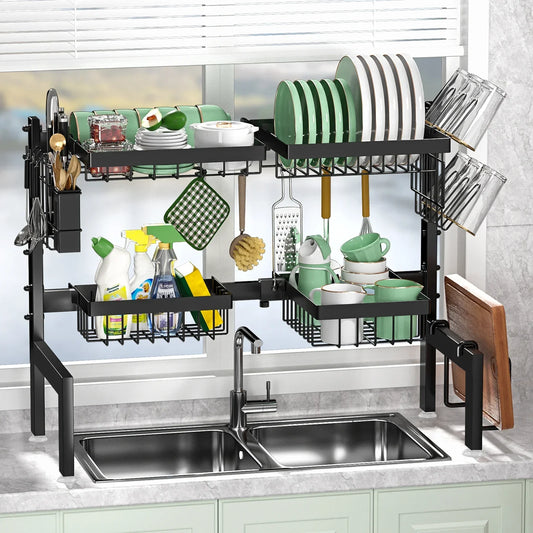 Etagere de Rangement Cuisine | Egouttoir sur Evier
