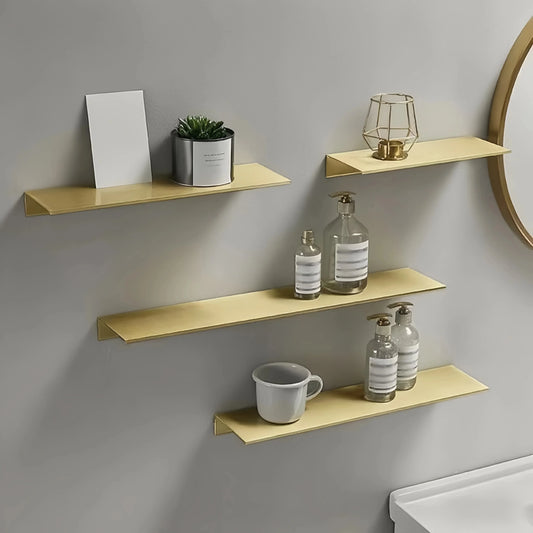 Etagère Murale Dorée Design