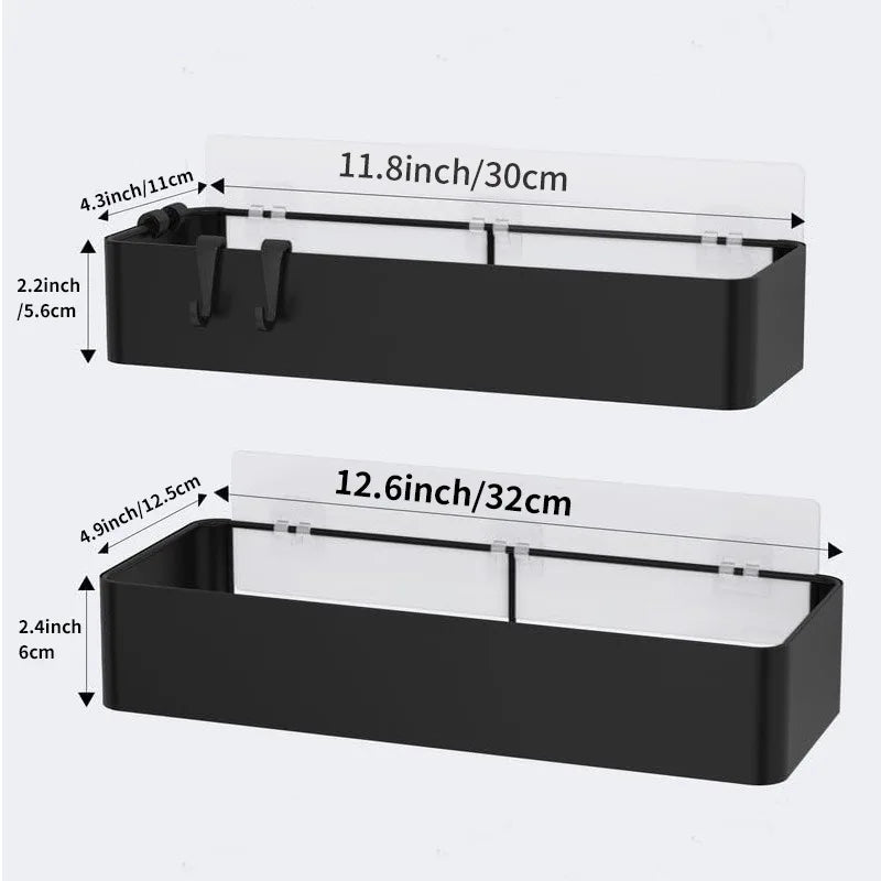 Etagère Murale Douche (Lot de 2)