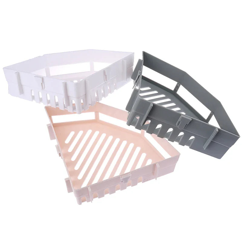 Etagère de Douche d'Angle Sans Perçage