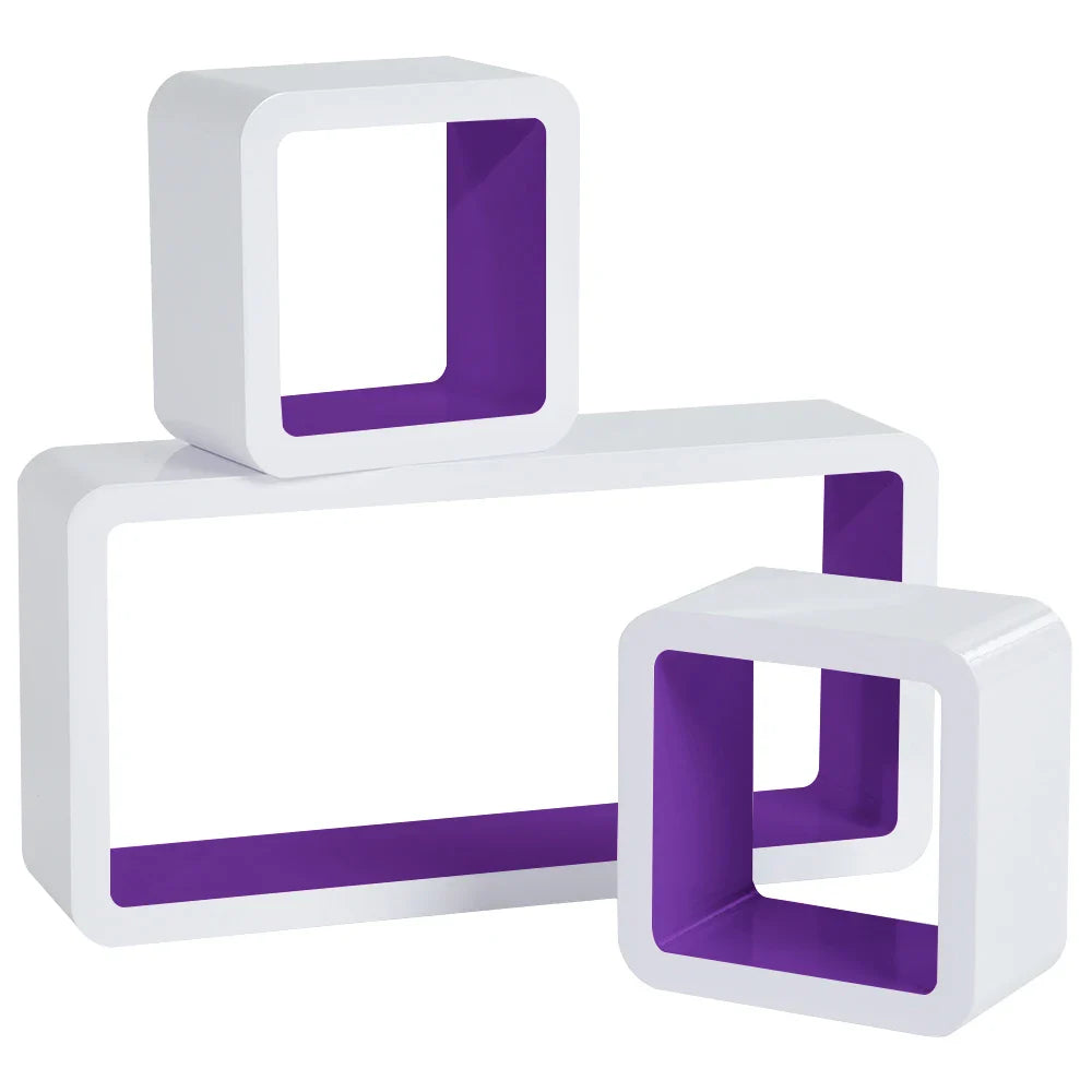 Etagère murale Cube (Lot de 3)